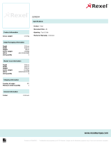 Rexel 220234 Datasheet