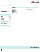 Rexel 22443490 Datasheet