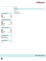 Rexel 25230401 Datasheet