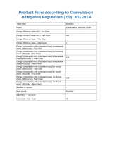 Electrolux EOA5641BOK Datasheet