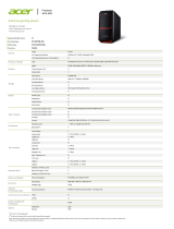 Acer DT.SQYEQ.150 Datasheet