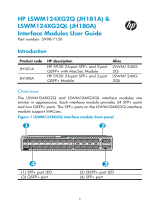 Hewlett Packard Enterprise JH181A Datasheet