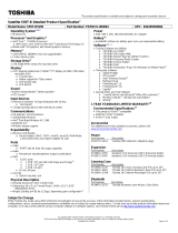 Toshiba S55T-B5158 Datasheet