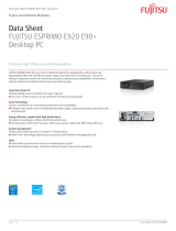 Fujitsu VFY:E0920PXP21NL Datasheet