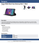 Targus TFD138EU Datasheet