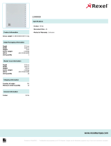 Rexel 1300089 Datasheet