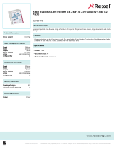 Rexel 22303490 Datasheet