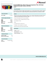 Rexel 92807 Datasheet