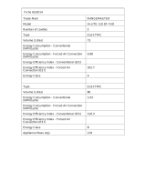 Rangemaster HLT110DFFSL Datasheet