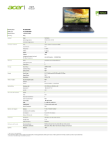 Acer NX.G10ET.002 Datasheet