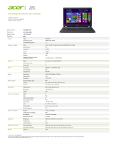 Acer NX.MZ8ET.007 Datasheet