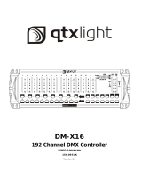 Qtx DM-X16 User manual