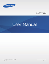 Samsung SM-G313HN User manual