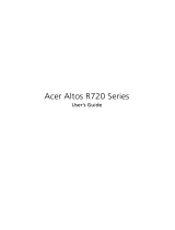 Acer Altos R720 Operating instructions