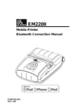 Zebra EM220 Owner's manual