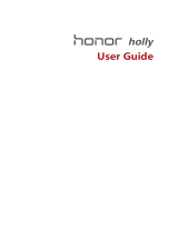 Honor Holly User guide