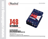 Radial Engineering J48 Stereo Owner's manual