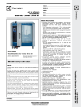 2Wire Air-O-Steam Touchline Electric Combi Oven 81 User manual