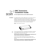3com GBIC User manual