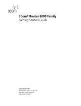 3com Router 6080 User manual