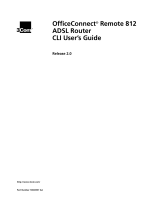 3com ADSL Router OfficeConnect Remote 812 User manual