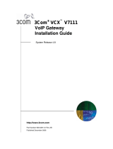 3com V7111 User manual