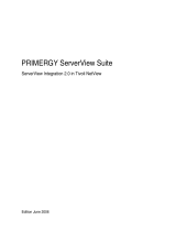 3D Connexion Primergy ServerView Suite TivoII User manual