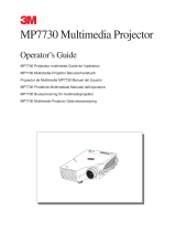 3M MP7730 User manual