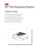 3M MP7760 User manual