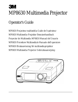 3M MP8630 User manual