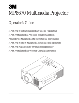 3M MP8670 User manual