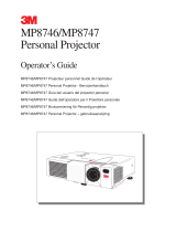 3M MP8746 Owner's manual