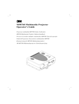 3M MP8760 User manual