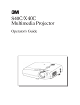 3M X40C User manual