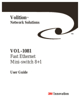3M Volition VOL-1081 User manual