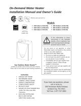 Takagi T-H3-DV Technical Documents