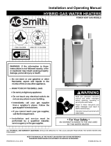 A.O. Smith HYB-90N User manual