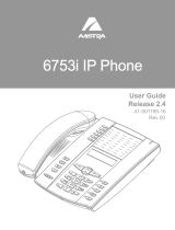 Aastra Telecom 6753I User manual