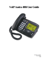 Aastra VOIP 480I User manual