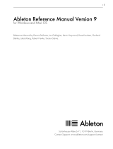 Ableton Live - 9.0 Owner's manual