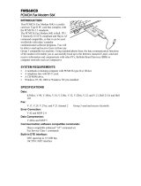 Abocom FM560CB User manual