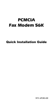 Abocom FM560MX User manual