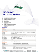 Abocom MC-56SVV User manual