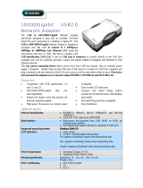 Abocom 10/100/Gigabit USB2.0 Network Adapter UG2000 User manual