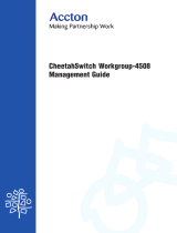 Accton Technology CheetahSwitch Workgroup User manual