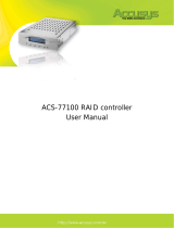 Accusys ACS-77100 User manual