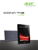 Acer A110 User manual