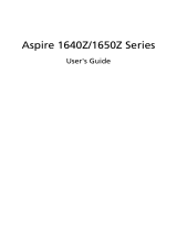 Acer Aspire 1650Z User manual