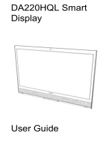 Acer Smart Display DA220HQL User manual
