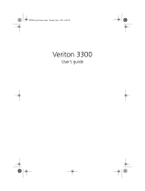 Acer Veriton 3300 User manual